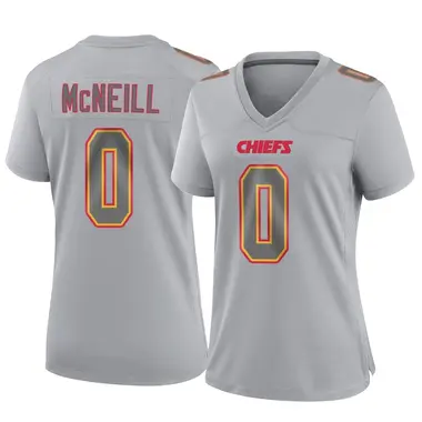 Amari McNeill Women's Game Gray Kansas City Chiefs Atmosphere Fashion Jersey
