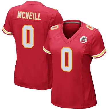 Amari McNeill Women's Game Red Kansas City Chiefs Team Color Jersey