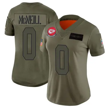 Amari McNeill Women's Limited Camo Kansas City Chiefs 2019 Salute to Service Jersey