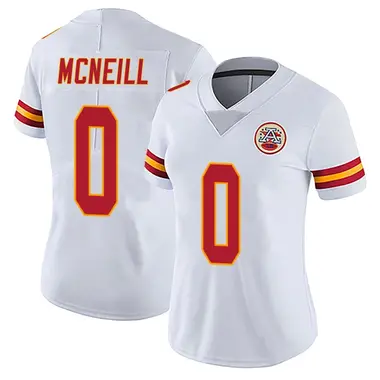Amari McNeill Women's Limited White Kansas City Chiefs Vapor Untouchable Jersey