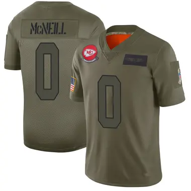 Amari McNeill Youth Limited Camo Kansas City Chiefs 2019 Salute to Service Jersey