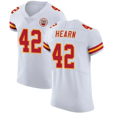 Azizi Hearn Men's Elite White Kansas City Chiefs Vapor Untouchable Jersey