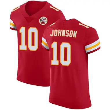 Emmett Johnson Men's Elite Red Kansas City Chiefs Team Color Vapor Untouchable Jersey