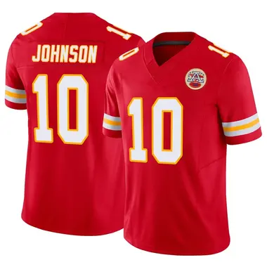 Emmett Johnson Youth Limited Red Kansas City Chiefs Vapor F.U.S.E. Jersey