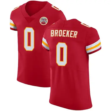 Nick Broeker Men's Elite Red Kansas City Chiefs Team Color Vapor Untouchable Jersey