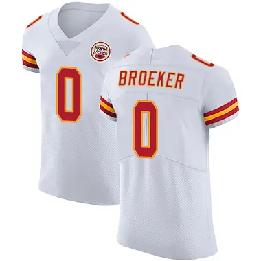 Nick Broeker Men's Elite White Kansas City Chiefs Vapor Untouchable Jersey