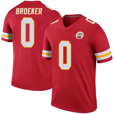 Nick Broeker Men's Legend Red Kansas City Chiefs Color Rush Jersey