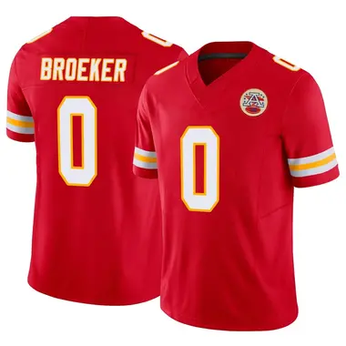 Nick Broeker Youth Limited Red Kansas City Chiefs Vapor F.U.S.E. Jersey