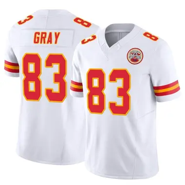 Noah Gray Men's Limited White Kansas City Chiefs Vapor F.U.S.E. Jersey